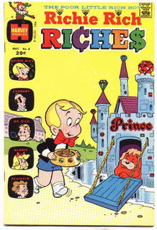 Richie Rich Riches #6 comic vf 8.0