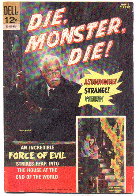 Die,Monster,Die movie comic vg 4.0