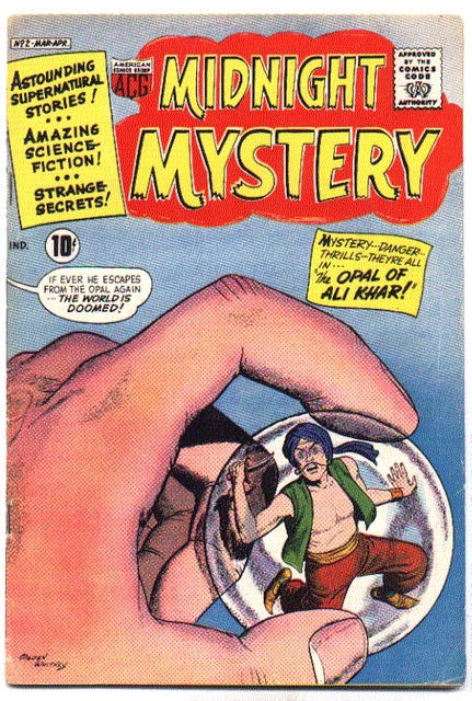 Midnight Mystery #2 comic book fine 6.0