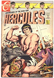 Hercules #1 comic book vf 8.0 (Charlton)
