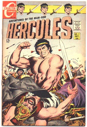 Hercules #1 comic book vf 8.0 (Charlton)