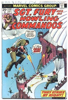 Sgt. Fury #119 comic book vf 8.0