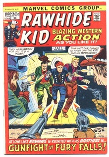 Rawhide Kid #100 comic book vf 8.0