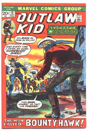 Outlaw Kid #12 comic book vf 8.0