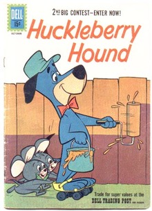Huckleberry Hound #13 comic book vg+ 4.5