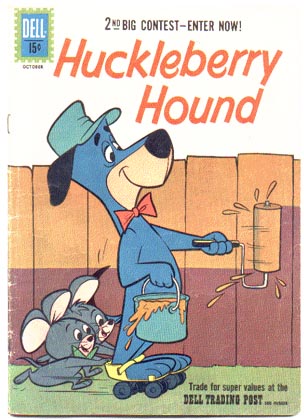 Huckleberry Hound #13 comic book vg+ 4.5