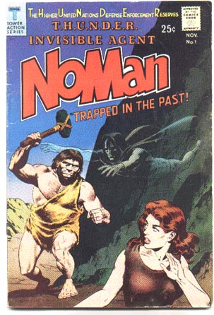 NoMan #1 comic vg+ 4.5