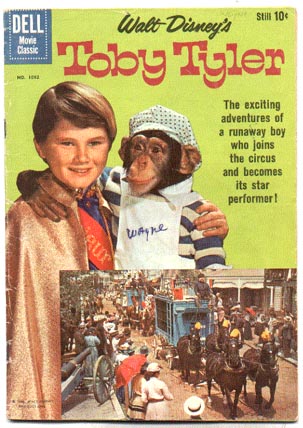 Toby Tyler movie comic book vg 4.0