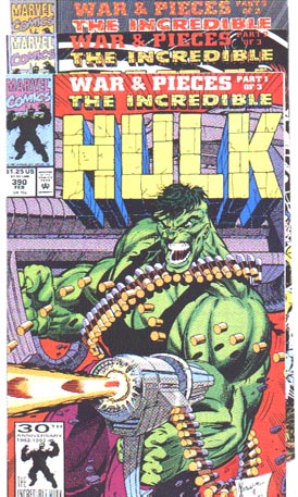 Incredible Hulk War & Pieces comic set nm 9.4