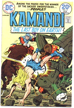 Kamandi #14 comic book vf 8.0