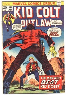 Kid Colt Outlaw #168 comic book vf 8.0