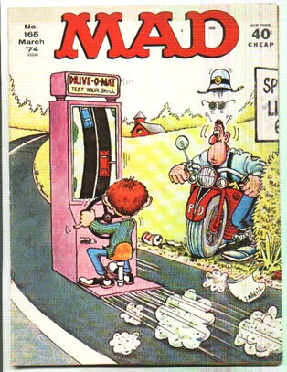 Mad Magazine #165 comic book fn 6.0