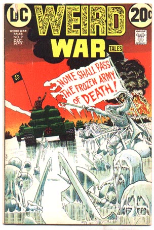 Weird War Tales #9 comic book vg+ 4.5