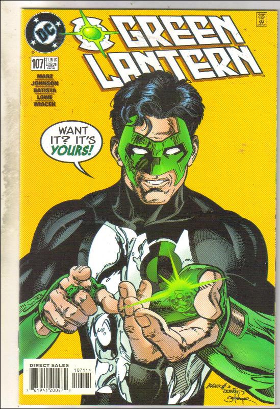 Green Lantern #107 comic book mint 9.8