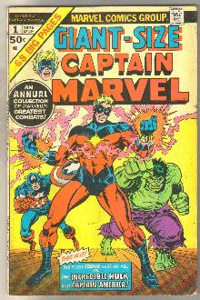 Giant-Size Captain Marvel #1 very good 4.0