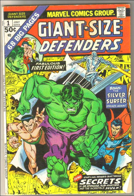 Giant-size Defenders #1 comic book very good plus 4.5