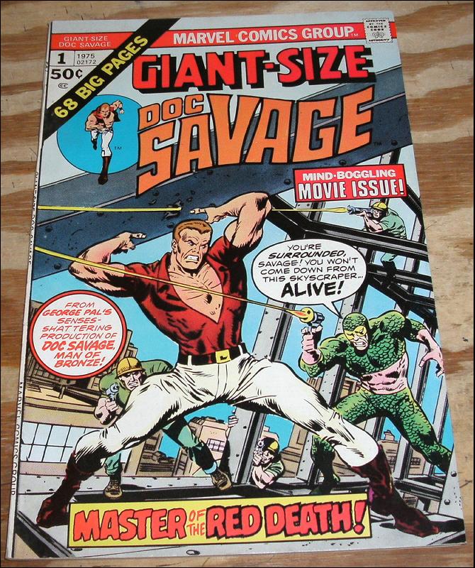 Giant-Size Doc Savage #1 comic book very fine/near mint 9.0