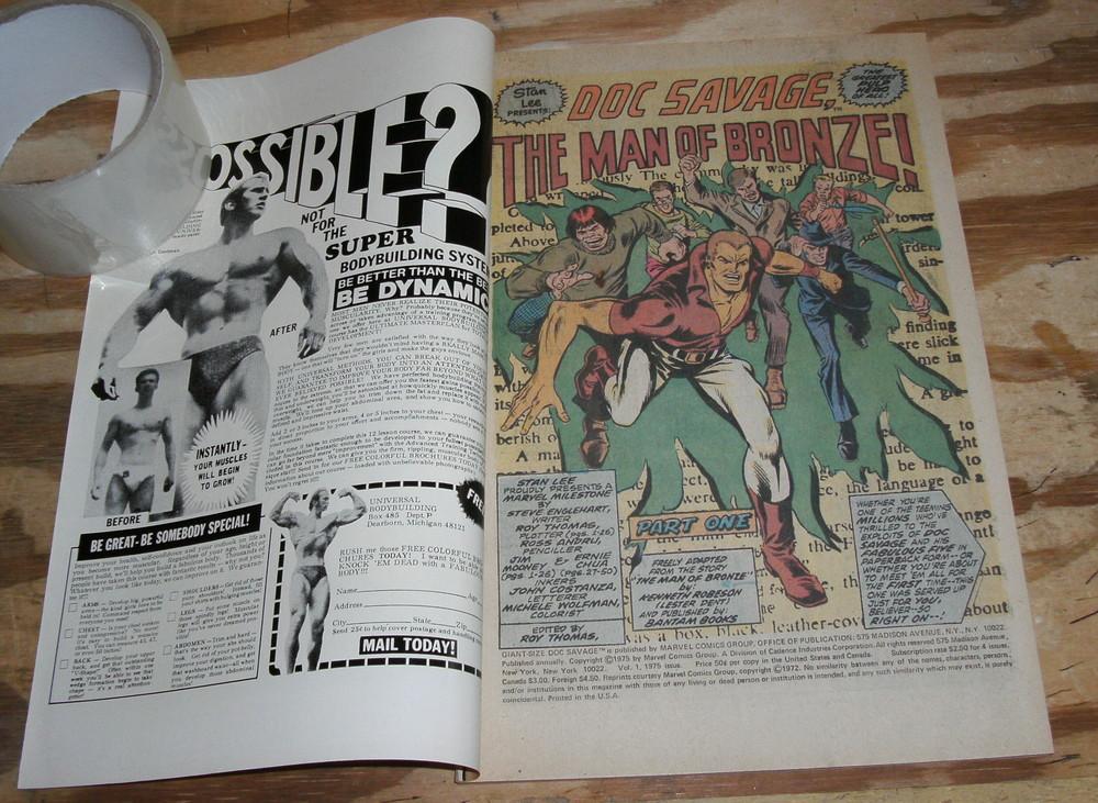 Giant-Size Doc Savage #1 comic book very fine/near mint 9.0
