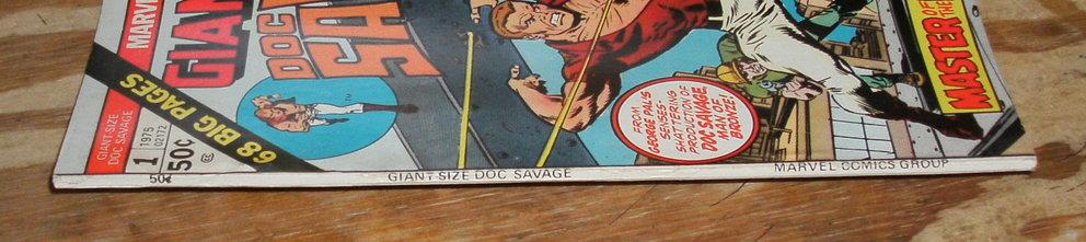 Giant-Size Doc Savage #1 comic book very fine/near mint 9.0