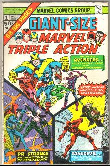 Giant-Size Marvel Triple Action #1 comic book very fine 8.0