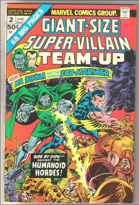 Giant-Size Super-Villain Team-Up #1 comic book very fine 8.0
