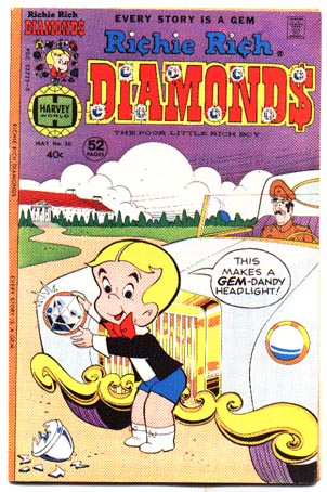 Richie Rich Diamonds #30 comic book vf 8.0