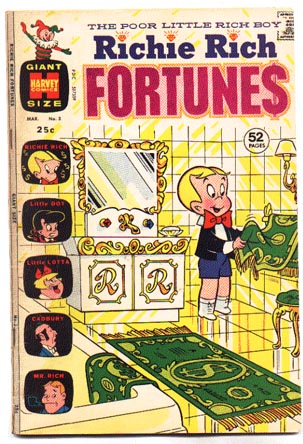 Richie Rich Fortunes #3 comic book fn 6.0