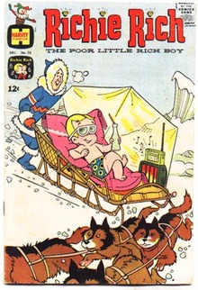 Richie Rich the Poor Little Rich Boy #76 comic book vg 4.0