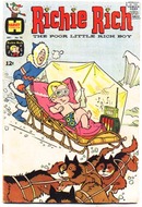 Richie Rich the Poor Little Rich Boy #76 comic book vg 4.0