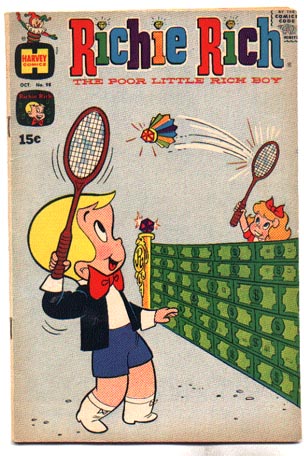 Richie Rich the Poor Little Rich Boy #98 comic book fn 6.0