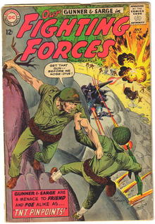 Our Fighting Forces #85 comic book vg 4.0