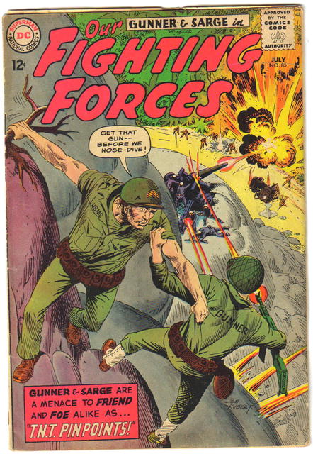 Our Fighting Forces #85 comic book vg 4.0