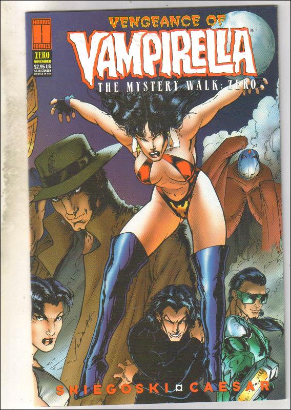 Vengeance of Vampirella The Mystery Walk Zero comic book mint 9.8