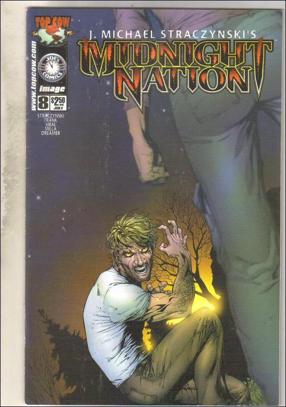 Midnight Nation #8 comic book near mint 9.4
