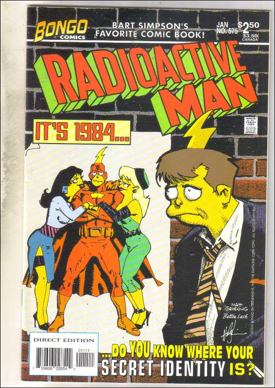 Radioactive Man #5 comic book near mint 9.4