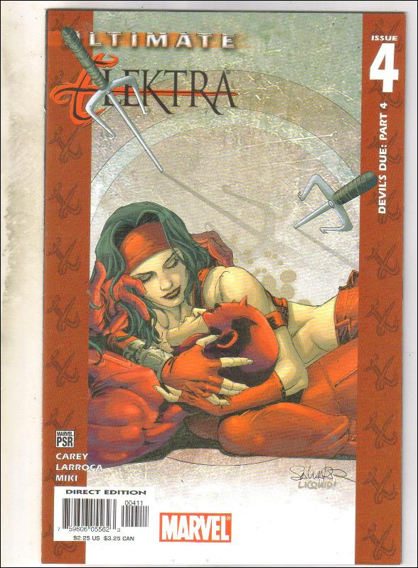 Ultimate Elektra #4 comic book near mint 9.4