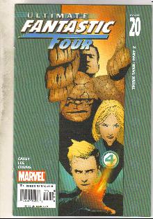 Ultimate Fantastic Four #20 comic book near mint 9.4