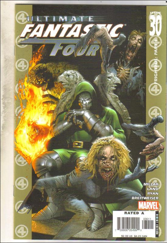 Ultimate Fantastic Four #30 comic book mint 9.8