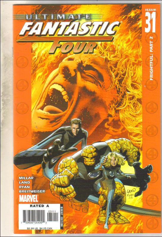 Ultimate Fantastic Four #31 comic book near mint 9.4