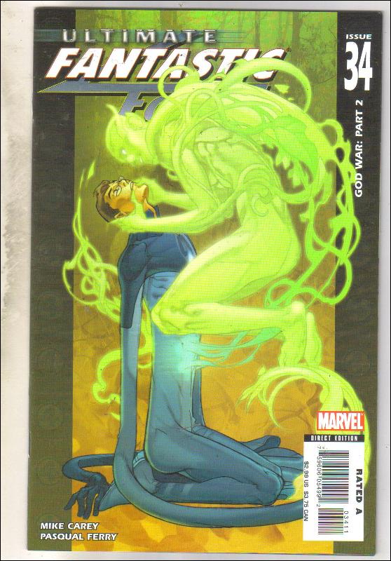 Ultimate Fantastic Four #34 comic book mint 9.8