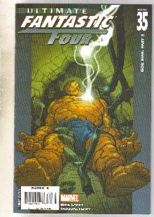 Ultimate Fantastic Four #35 comic book near mint 9.4