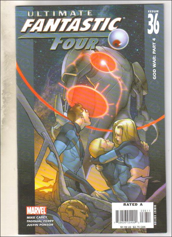 Ultimate Fantastic Four #36 comic book mint 9.8
