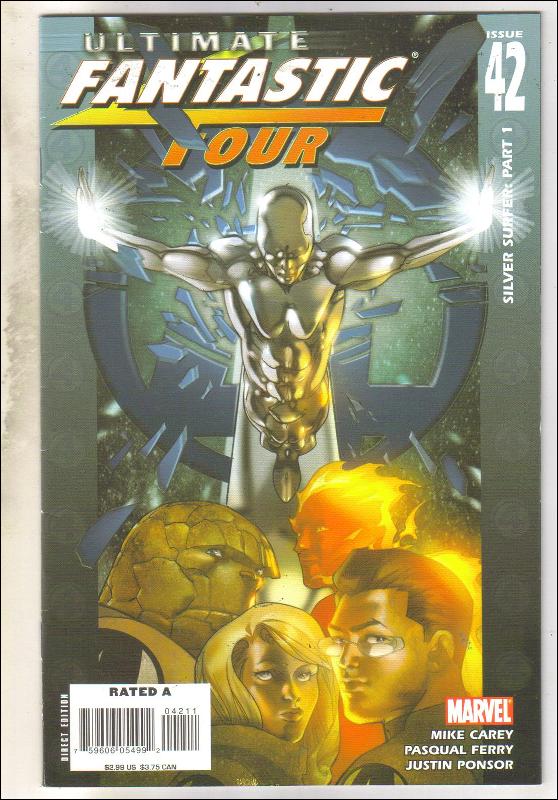 Ultimate Fantastic Four #42 comic book near mint 9.4