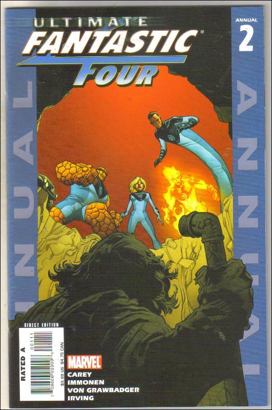 Ultimate Fantastic Four Annual #2 comic book mint 9.8