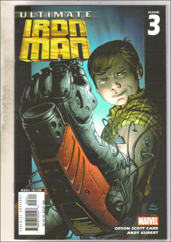 Ultimate Iron Man #3 comic book near mint 9.4