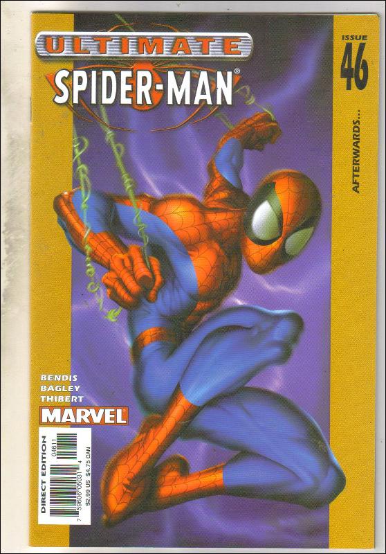 Ultimate Spider-man #46 comic book near mint 9.4
