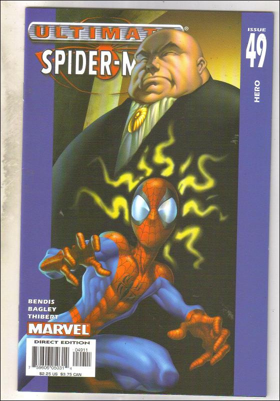 Ultimate Spider-man #49 comic book near mint 9.4