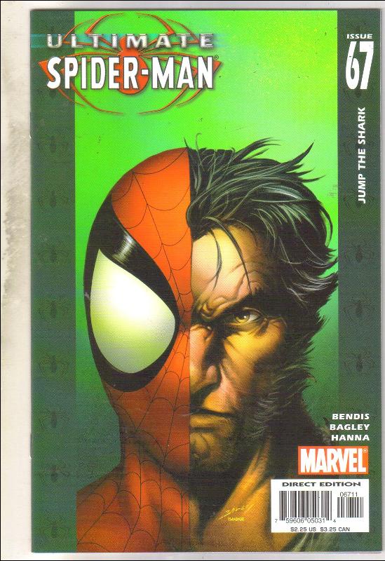Ultimate Spider-man #67 comic book near mint 9.4