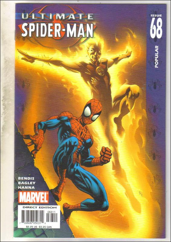 Ultimate Spider-man #68 comic book near mint 9.4