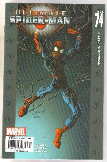 Ultimate Spider-man #74 comic book near mint 9.4